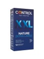 CONTROL NATURE 2XTRA LARGE PRESERVATIVOS XXL 12 UNDS