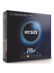 MY SIZE MIX PRESERVATIVOS 53 MM 28 UNIDADES