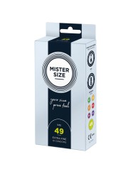MISTER SIZE PRESERVATIVOS TALLA S 49 MM 10 UNIDADES