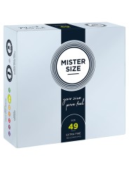 MISTER SIZE PRESERVATIVOS TALLA S 49 MM 36 UNIDADES