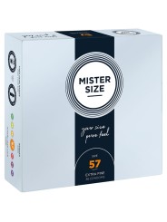 MISTER SIZE PRESERVATIVOS TALLA L 57 MM 36 UNIDADES