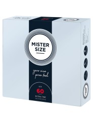 MISTER SIZE PRESERVATIVOS TALLA XL 60 MM 36 UNIDADES
