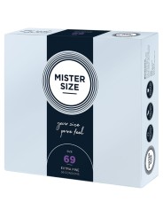 MISTER SIZE PRESERVATIVOS TALLA XXXL 69 MM 36 UNIDADES