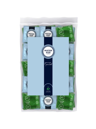 MISTER SIZE PRESERVATIVOS TALLA XS 47 MM 100 UNIDADES