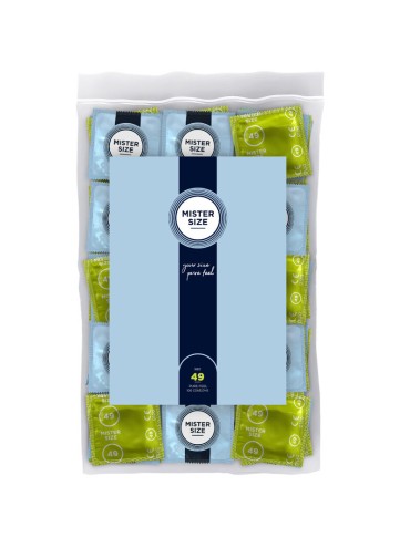 MISTER SIZE PRESERVATIVOS TALLA S 49 MM 100 UNIDADES