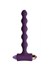 ROCKS OFF PLUG ANAL CON VIBRACION Y ONDULACIONES PETITE SENSATIONS PEARLS