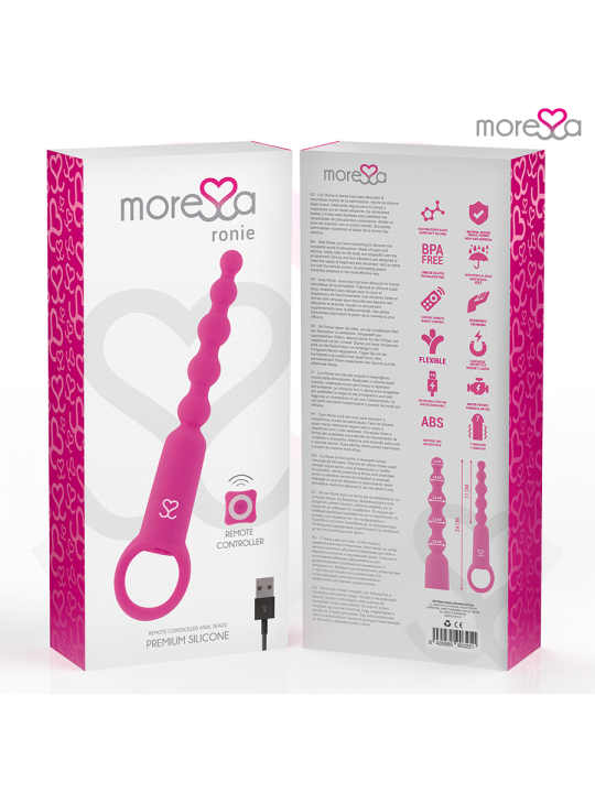 MORESSA RONIE POTENTE ROSARIO ANAL CONTROL REMOTO ROSA