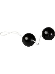 SEVEN CREATIONS SUPERSOFT BOLAS ORGASMICAS NEGRO