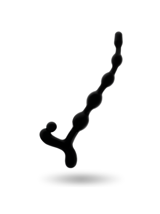 ADDICTED TOYS BOLAS ANALES 22 CM NEGRO