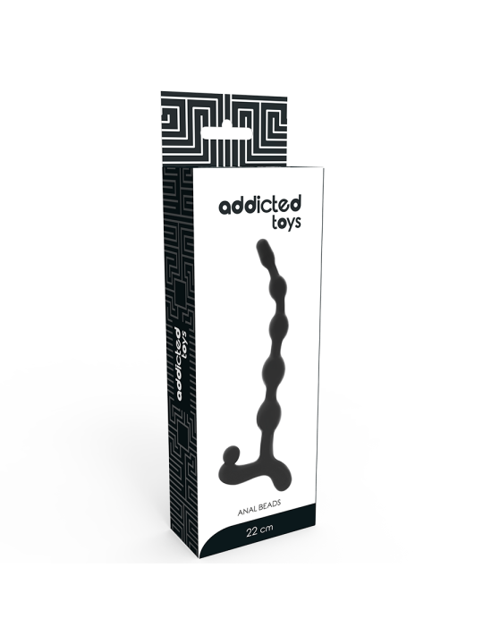 ADDICTED TOYS BOLAS ANALES 22 CM NEGRO