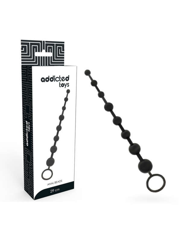 ADDICTED TOYS ANAL BEADS 29 CM NEGRO