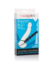 CALEXOTICS BEADED DUAL PENETRATOR PENETRADOR DOBLE
