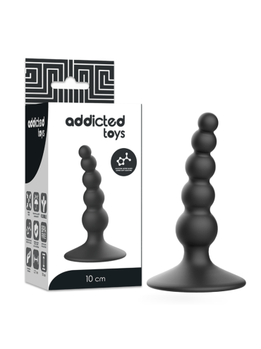 ADDICTED TOYS ANAL SEXUAL PLUG 10 CM NEGRO
