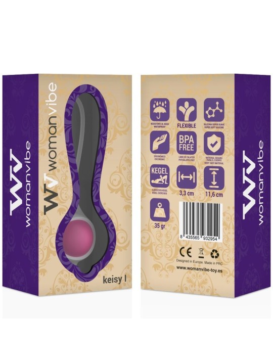 WOMANVIBE KEISY I BOLA GEISHA SILICONA ROSA