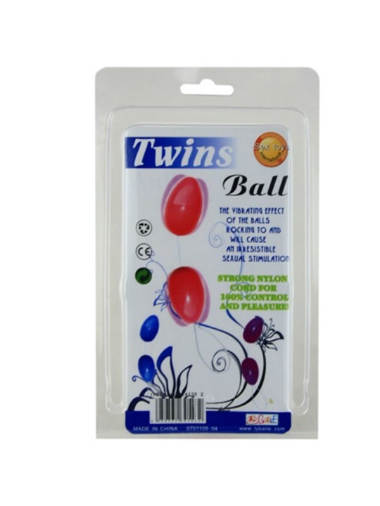 BAILE TWINS BALLS BOLAS ANALES ROSA