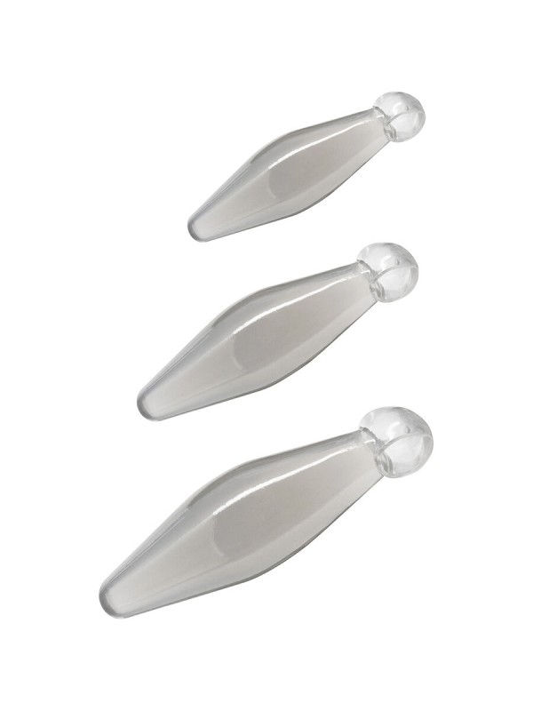 TOYJOY ANAL PLAY RIMMER DE DEDO 3 PIEZAS TRANSPARENTE