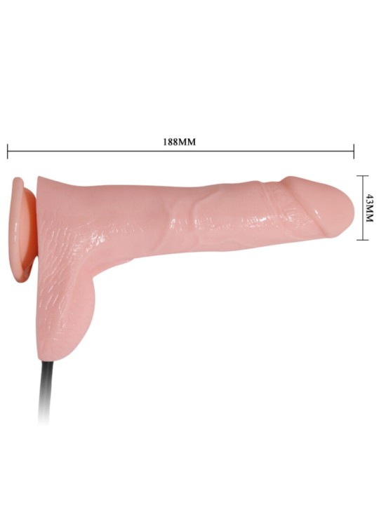 BAILE INFLATABLE DILDO HINCHABLE REALISTICO CON VENTOSA 15 CM