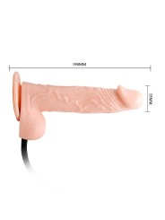 BAILE DILDO REALISTICO VIBRADOR E INFLABLE