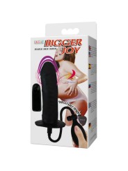 BAILE BIGGER JOY PENE HINCHABLE CON VIBRACION 16 CM