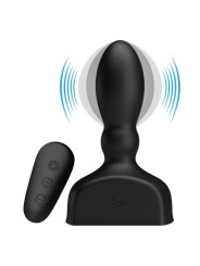 MR PLAY PLUG ANAL HINCHABLE NEGRO CONTROL REMOTO
