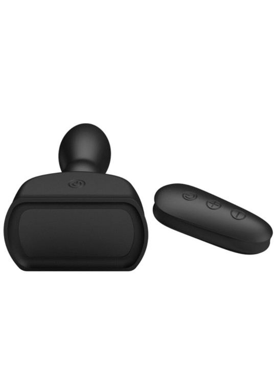 MR PLAY PLUG ANAL HINCHABLE NEGRO CONTROL REMOTO