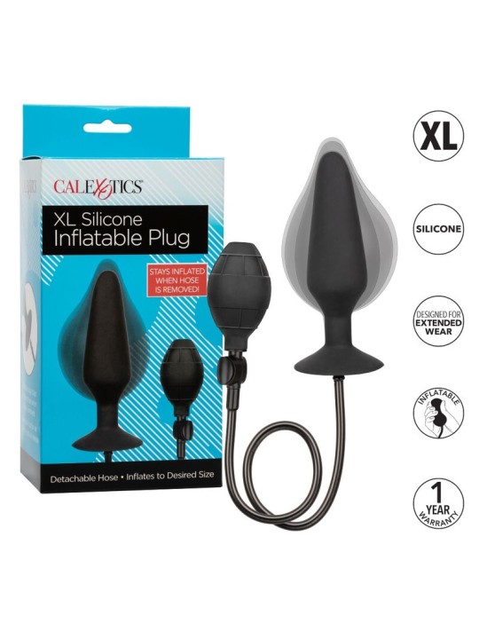 CALEXOTICS XL SILICONE INFLATABLE PLUG