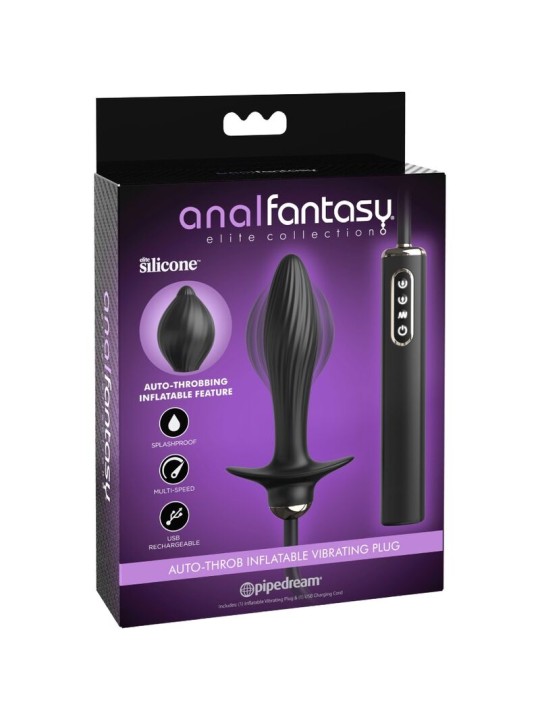 ANAL FANTASY ELITE COLLECTION PLUG INFLABLE VIBRADOR AUTO THROB