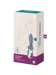 SATISFYER AIR PUMP BOOTY 1 VIBRADOR INFLABLE ANAL GRIS