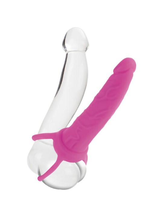 CALEXOTICS DUAL PENETRATOR DILDO CON ARNES ROSA