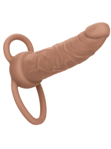 CALEXOTICS PERFORMANCE MAXX DOBLE PENETRADOR RECARGABLE PIEL MORENO