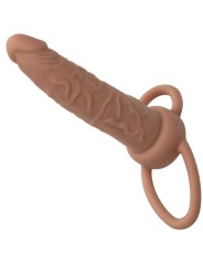 CALEXOTICS PERFORMANCE MAXX DOBLE PENETRADOR RECARGABLE PIEL MORENO