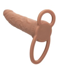 CALEXOTICS PERFORMANCE MAXX DOBLE PENETRADOR RECARGABLE PIEL MORENO