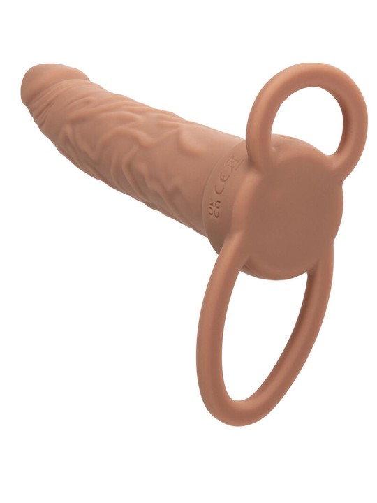 CALEXOTICS PERFORMANCE MAXX DOBLE PENETRADOR RECARGABLE PIEL MORENO