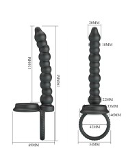 PRETTY LOVE DILLION ANILLO PENE PARA DONLE PENETACION NEGRO