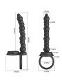 PRETTY LOVE DILLION ANILLO PENE PARA DONLE PENETACION NEGRO