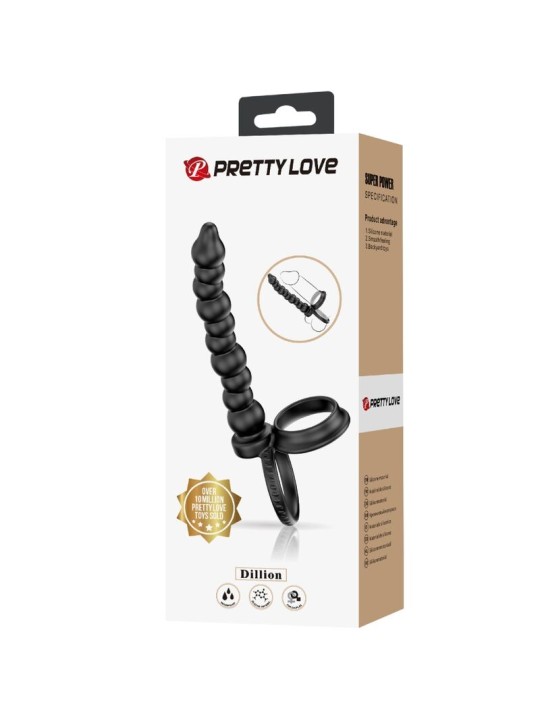 PRETTY LOVE DILLION ANILLO PENE PARA DONLE PENETACION NEGRO