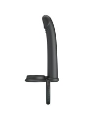 PRETTY LOVE MOSES ANILLO DOBLE PENE PARA DONLE PENETACION NEGRO