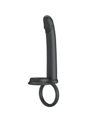PRETTY LOVE MOSES ANILLO DOBLE PENE PARA DONLE PENETACION NEGRO