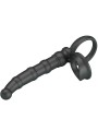 PRETTY LOVE TATUM ANILLO VIBRADOR PENE CON PLUG 10 VIBRACIONES NEGRO