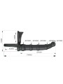 PRETTY LOVE TATUM ANILLO VIBRADOR PENE CON PLUG 10 VIBRACIONES NEGRO