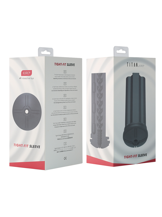 KIIROO TITAN FUNDA MASTURBADOR ANAL AJUSTE MAXIMO