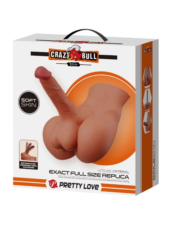 CRAZY BULL RHYNE TRASERO MASTURBADOR REALISTICO NATURAL