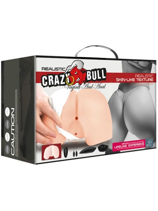 CRAZY BULL VAGINA Y ANO REALISTICOS CON VIBRACION POSICION 4
