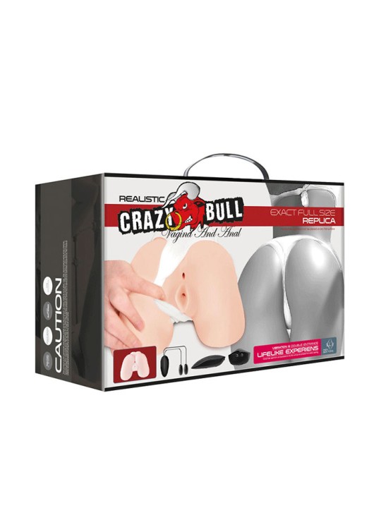 CRAZY BULL VAGINA Y ANO REALISTICOS CON VIBRACION POSICION 5
