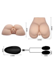 CRAZY BULL VAGINA Y ANO REALISTICOS CON VIBRACION POSICION 5