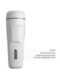 PRETTY LOVE SIENNA MASTURBADOR MASCULINO CON VIBRACION VOZ Y ONDAS ESTIMULADORAS