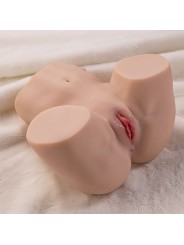 XISE MAYA SUCKING MASTURBADOR VAGINA Y ANO REALISTICO CON VIBRACION Y ONDAS ESTIMULADORAS 45 KG