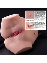 XISE TRACY VIBRATING MASTURBADOR VAGINA Y ANO REALISTICO MULTIPOSICION CON VIBRACION