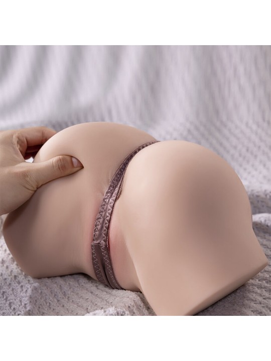 XISE FENNIE SHAKING MASTURBADOR VAGINA Y ANO REALISTICO MULTIPOSICION CON VIBRACION