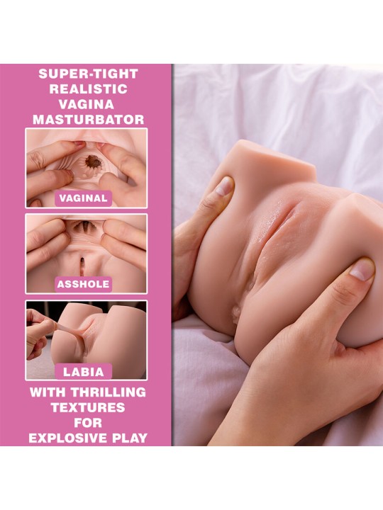XISE CONNIE TRASERO MASTURBADOR VAGINA Y ANO REALISTICO MULTIPOSICION CON VIBRACION